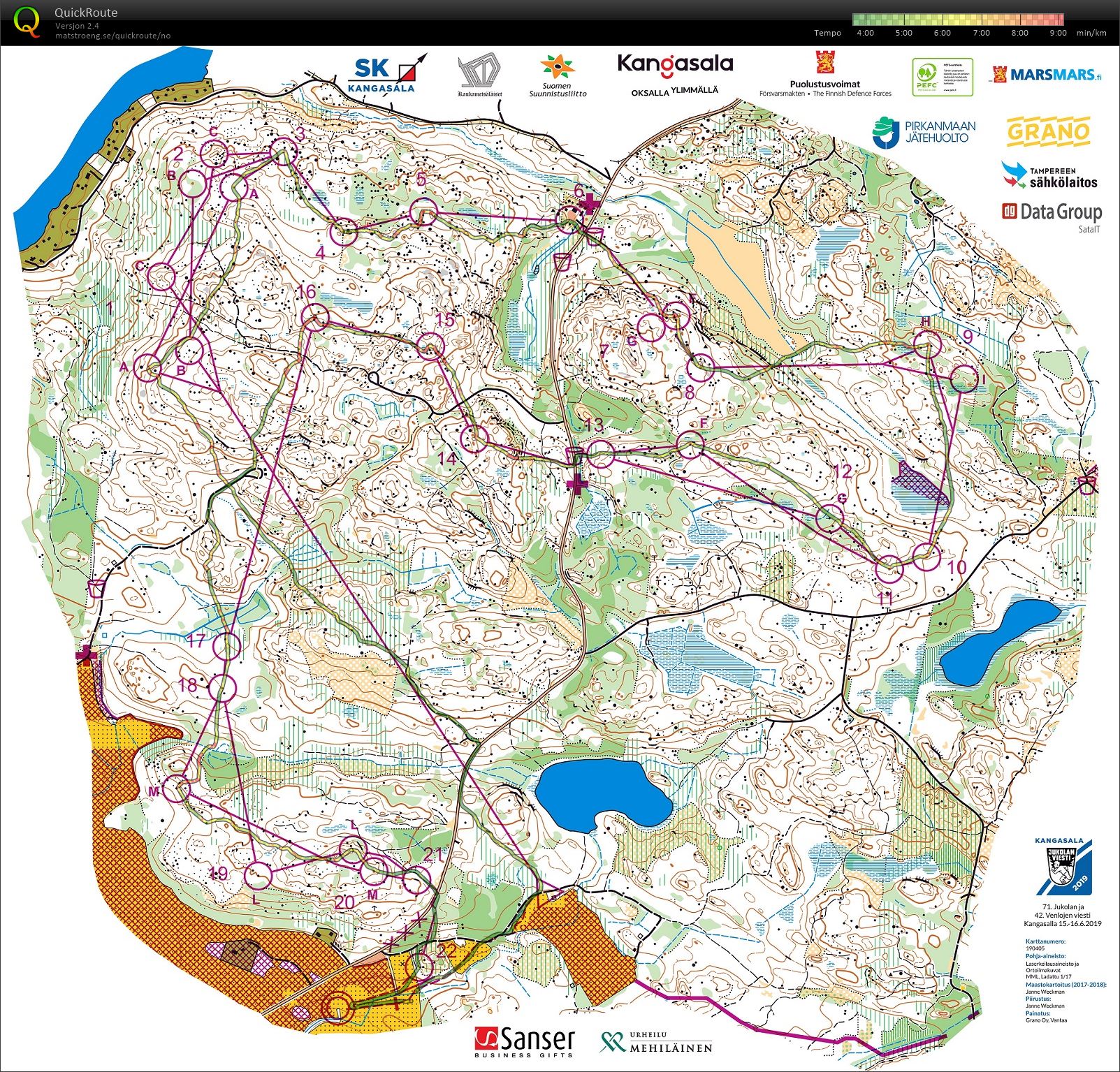 Jukola, etp 2 (15.06.2019)