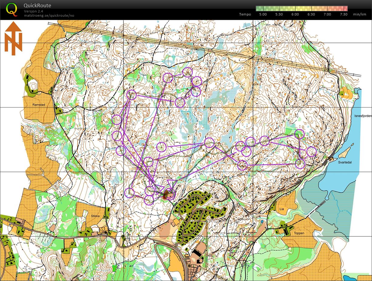 Stafettøkt Stikkåsen (25/06/2019)