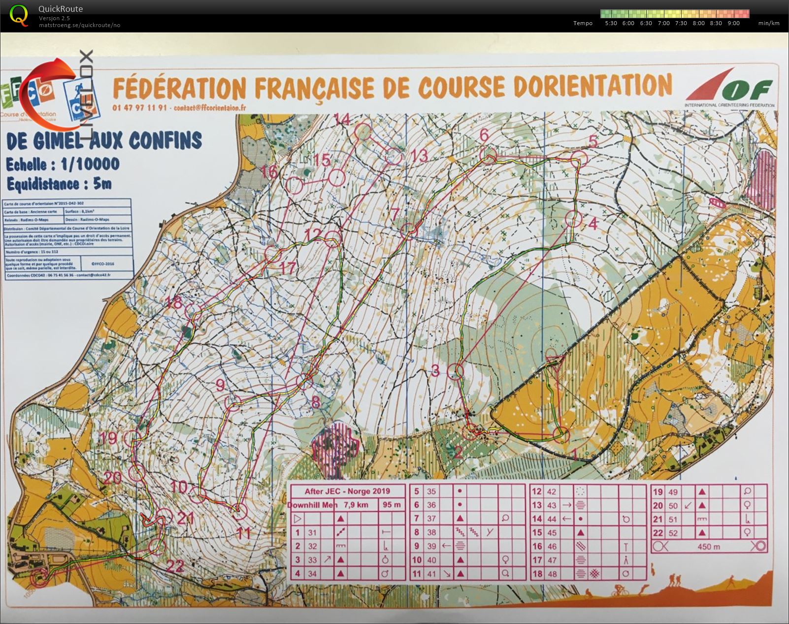Downhill-O De Gimel Aux Confins (30.09.2019)