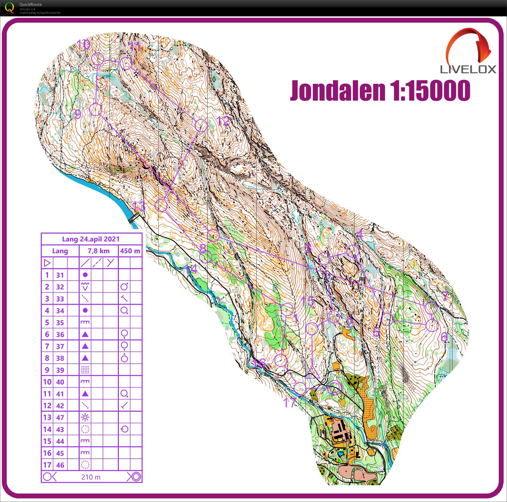 Forkorta lang - Jondalen (24.04.2021)