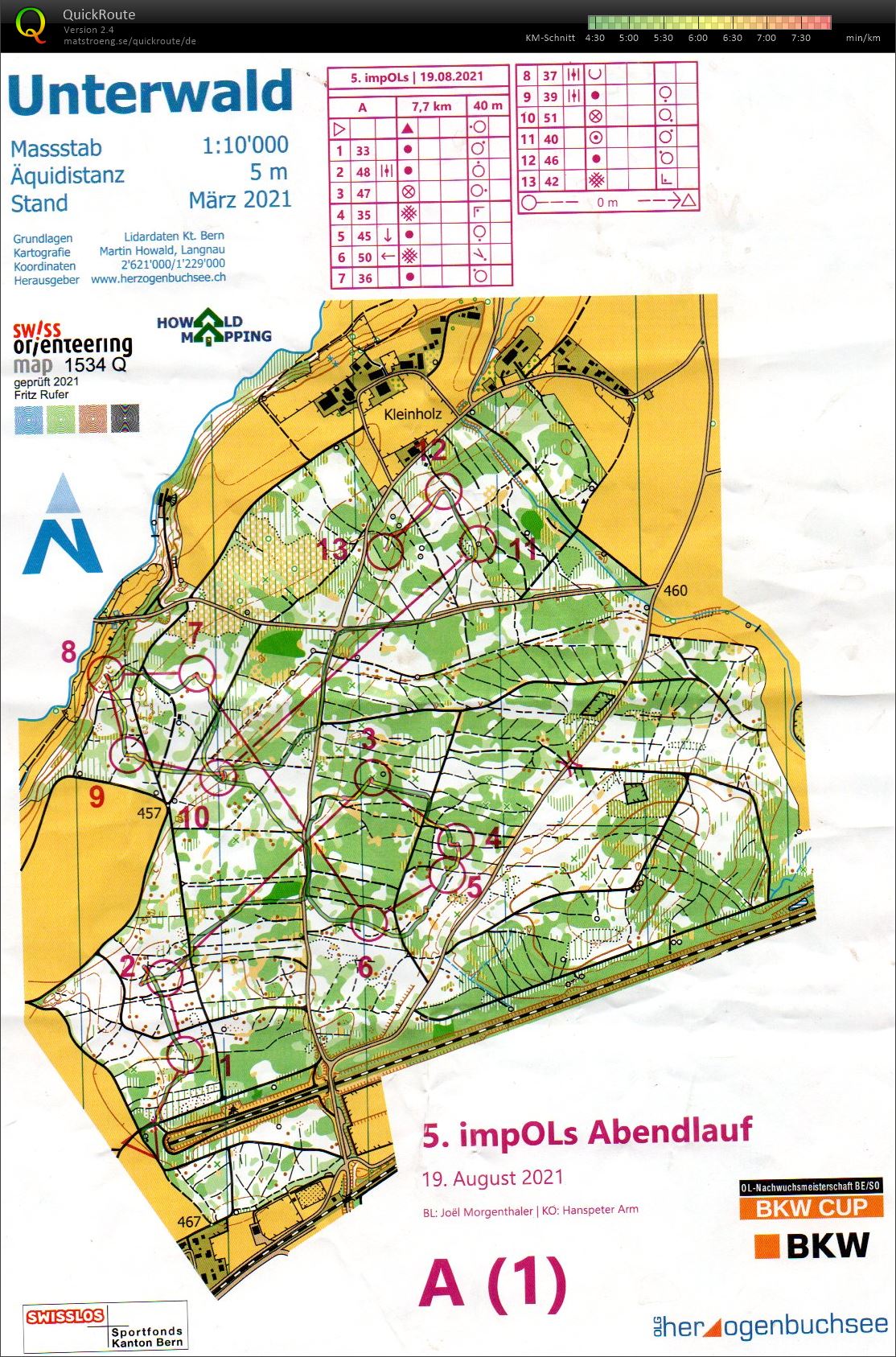 imOLs Abendlauf del 1 (19.08.2021)