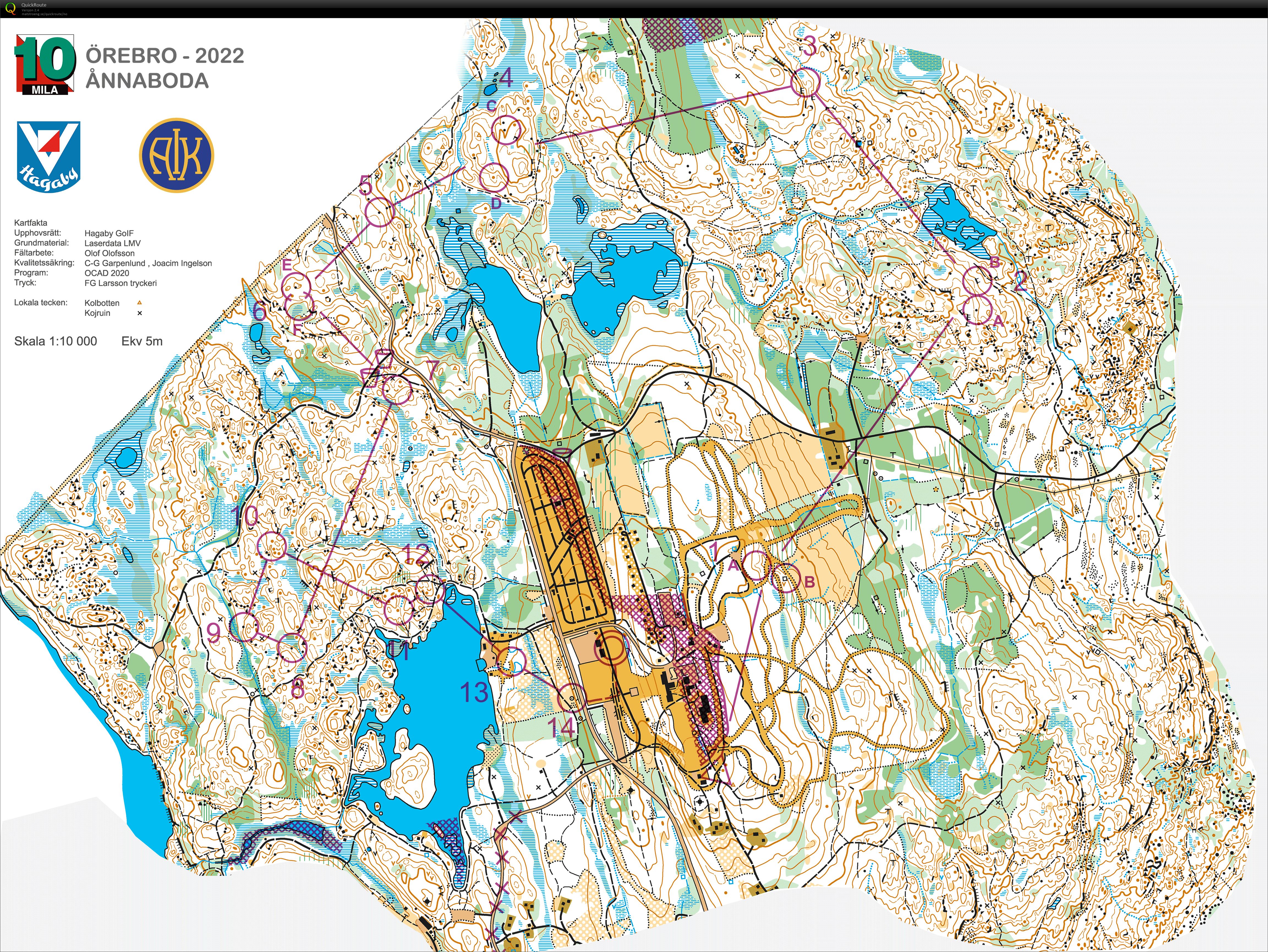 Damkavlen, 1 etp Tiomila (2022-05-07)