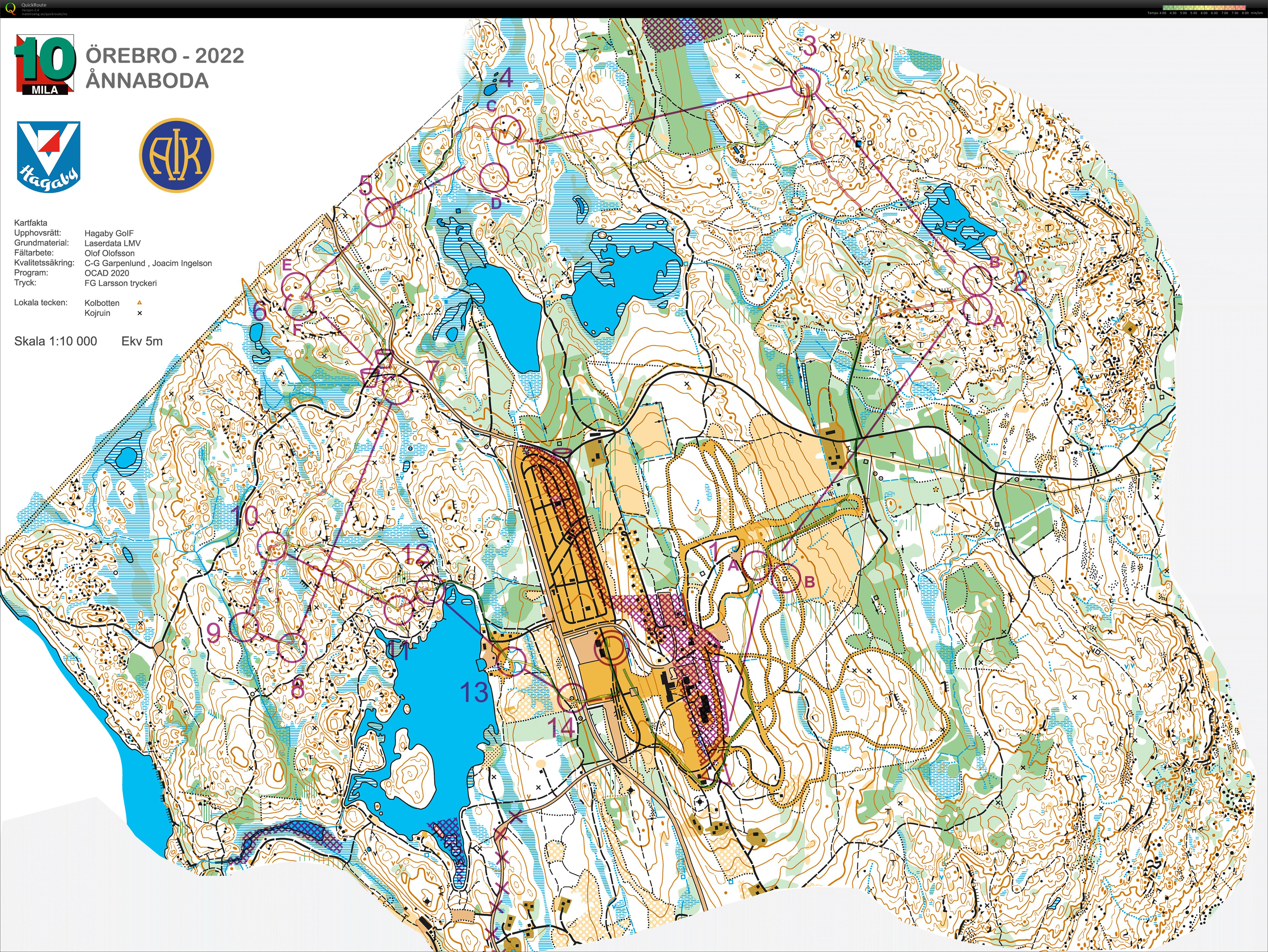 Damkavlen, 1 etp Tiomila (2022-05-07)
