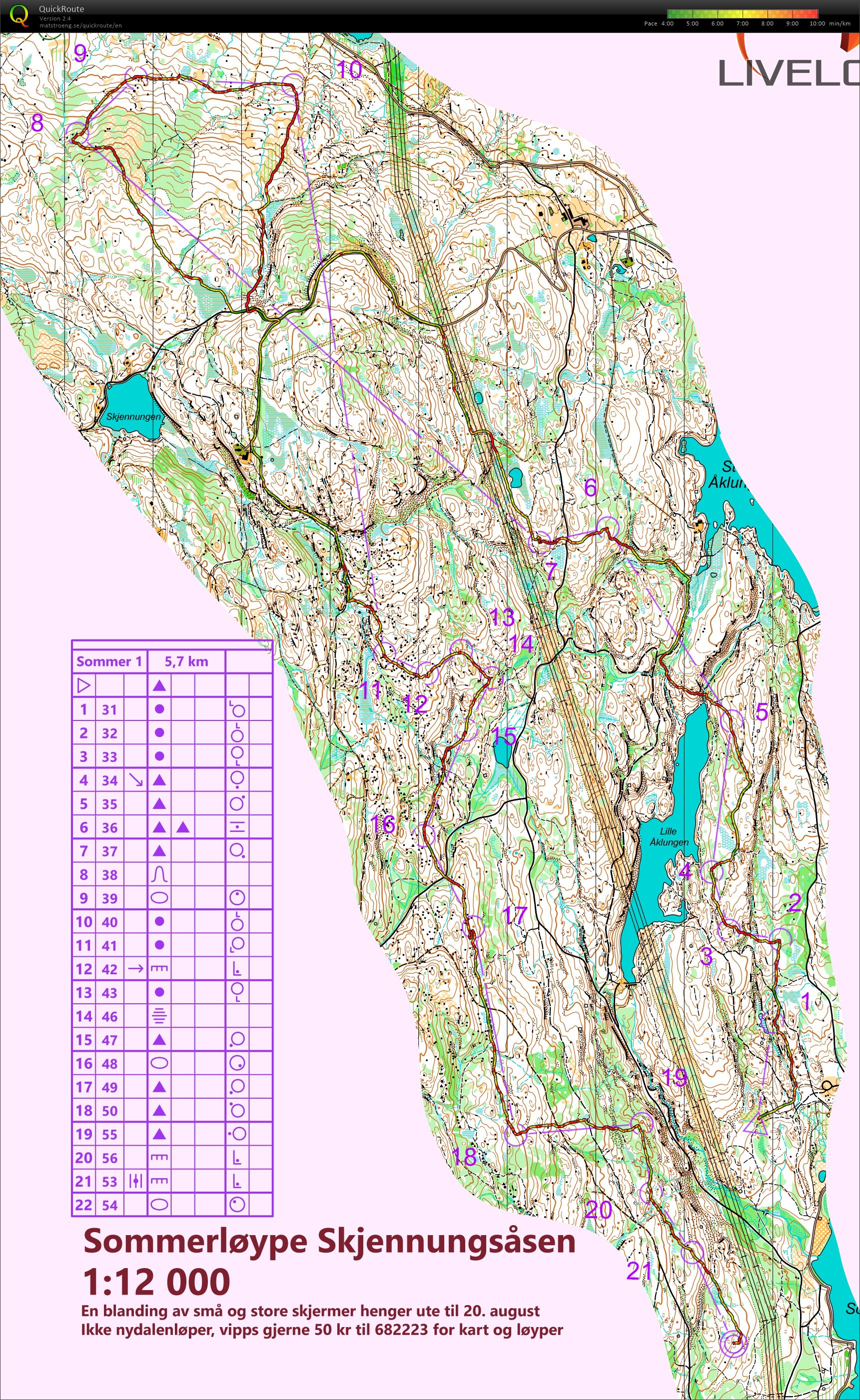 Sommerløype Skjennungsåsen (06.08.2022)