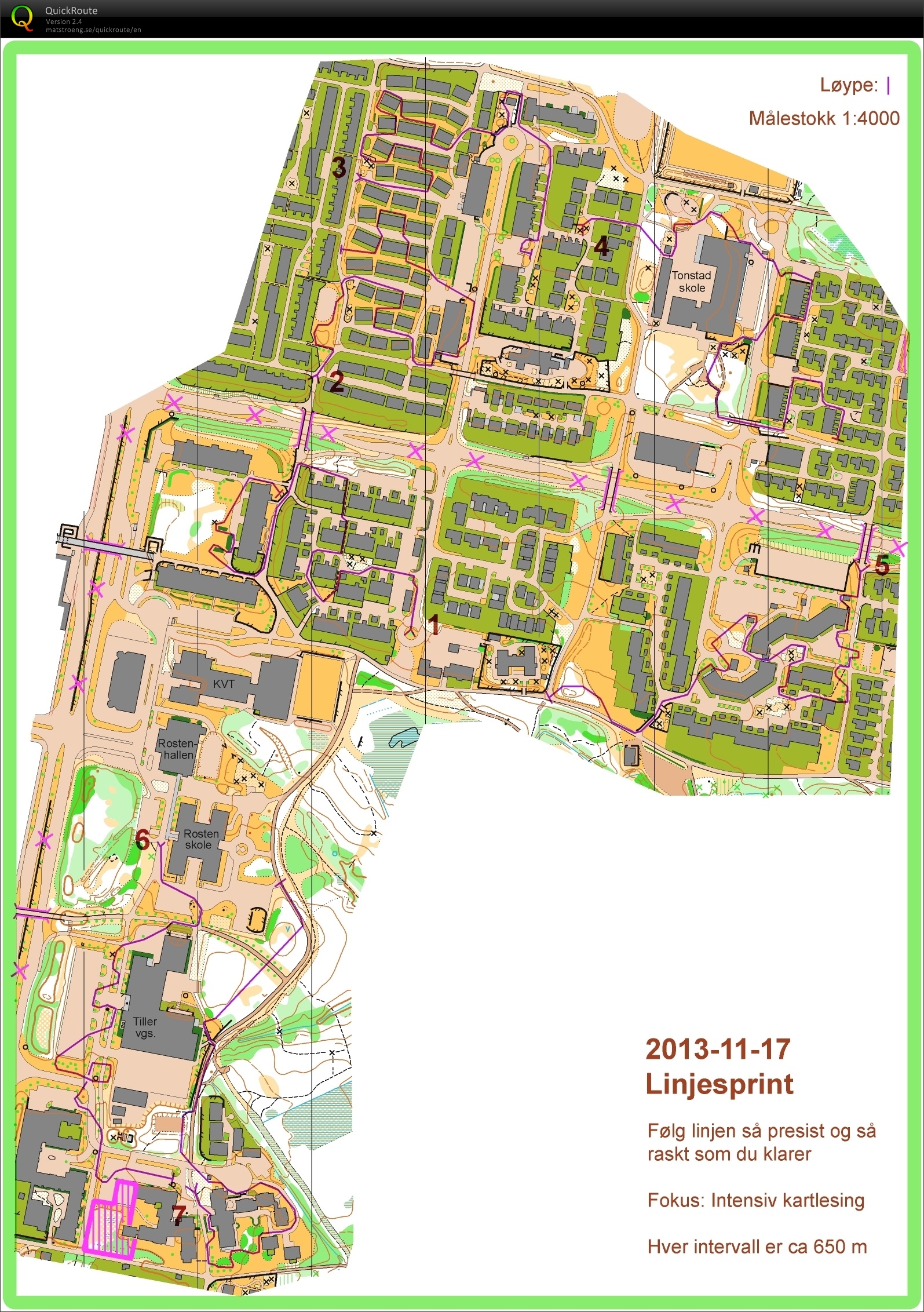 Linjesprint-intervall 1 (høyøkt) (26.01.2014)