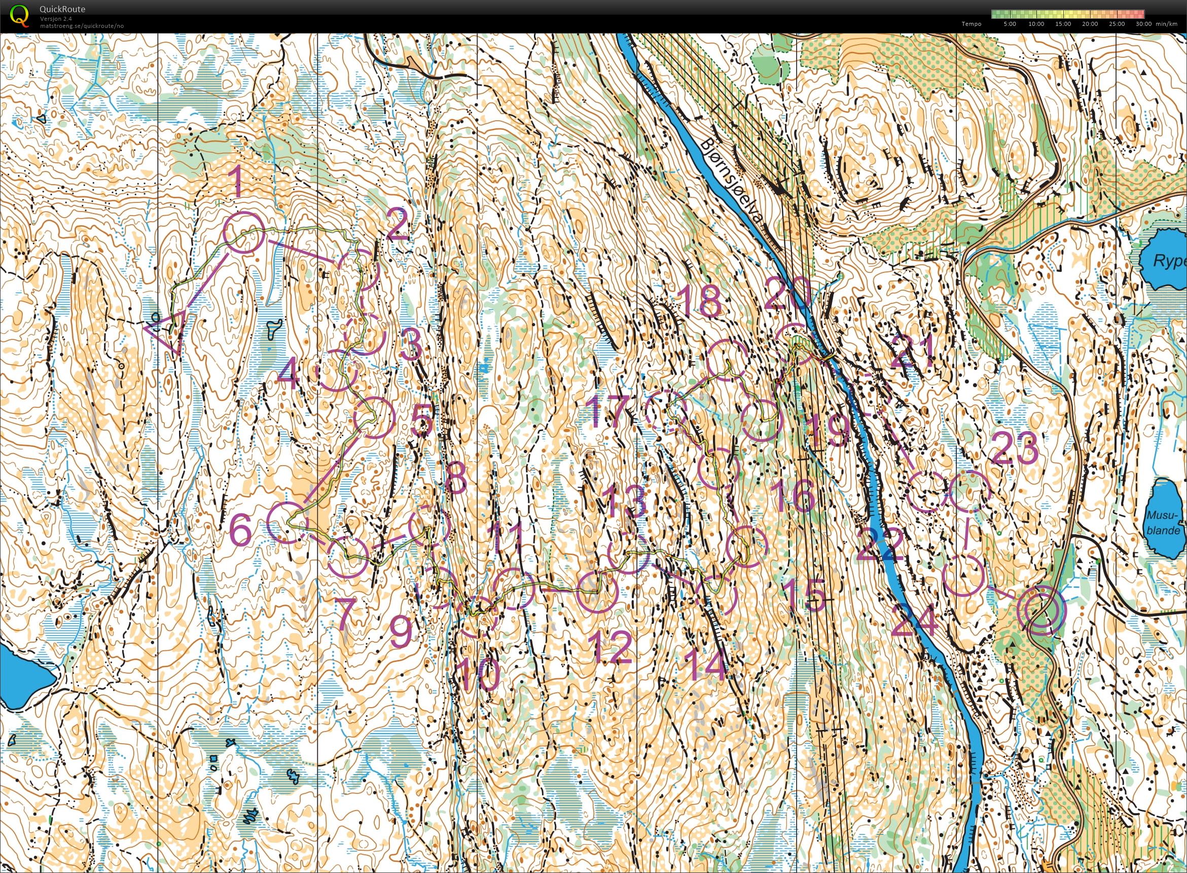 DH-orientering Kobberhaugen (28.08.2022)