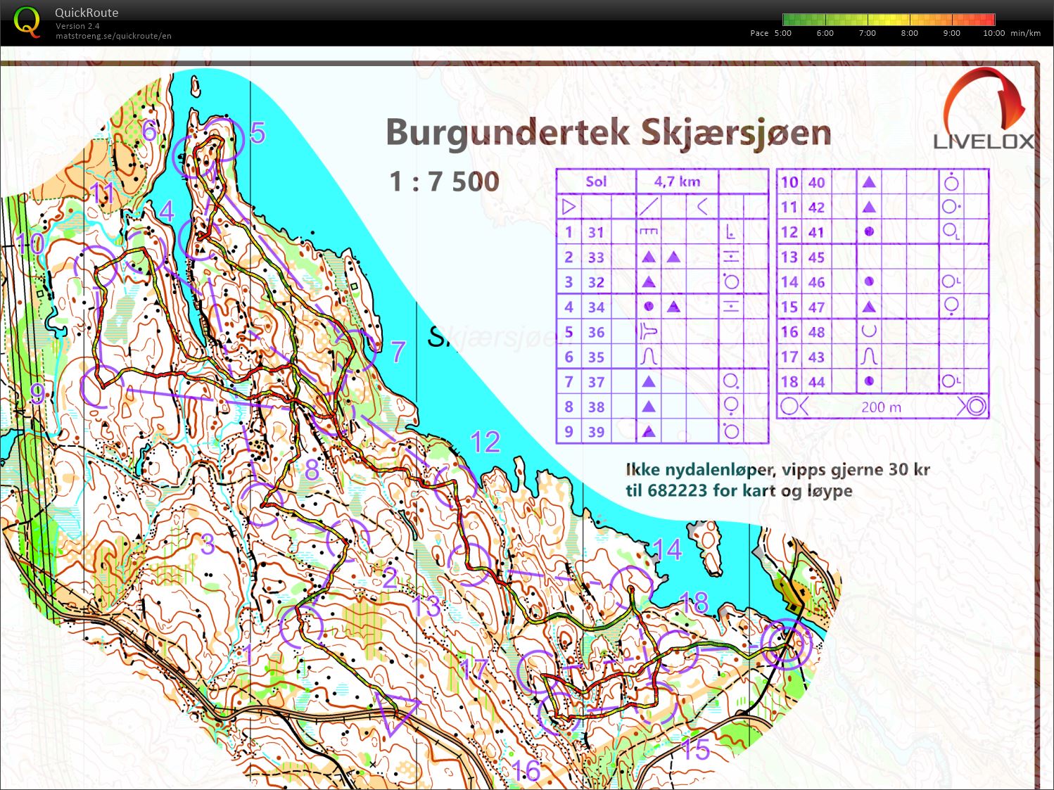 Burgunde Teck Sjærsjøen (17.07.2023)